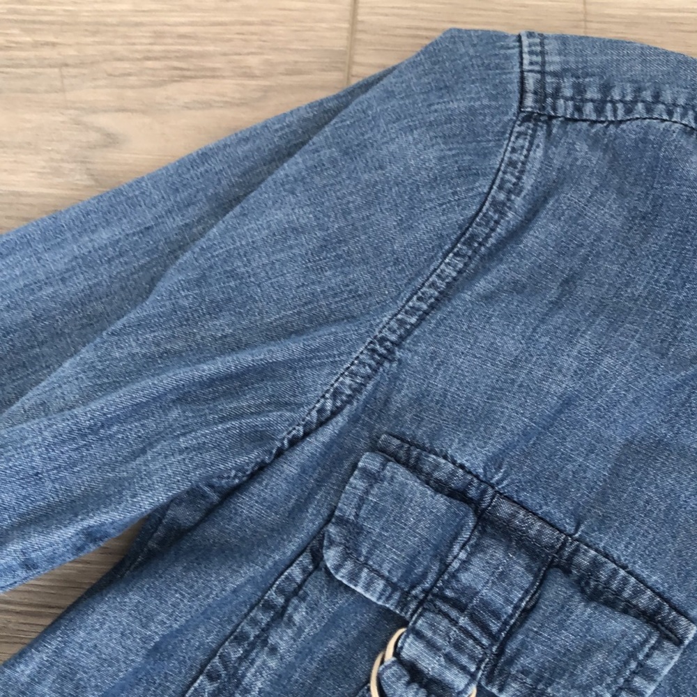 🌱Gap 1969 Classic Denim Long Sleeve - Picture 5 of 6